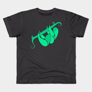 Green Sloth Kids T-Shirt